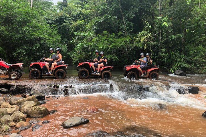 Full-Day ATV Ride from Jaco: Waterfalls, Tulin River Lunch and a Pacific Beach Run (7/12)
