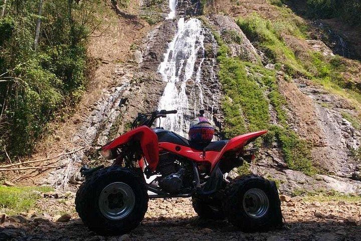 Full-Day ATV Ride from Jaco: Waterfalls, Tulin River Lunch and a Pacific Beach Run (8/12)