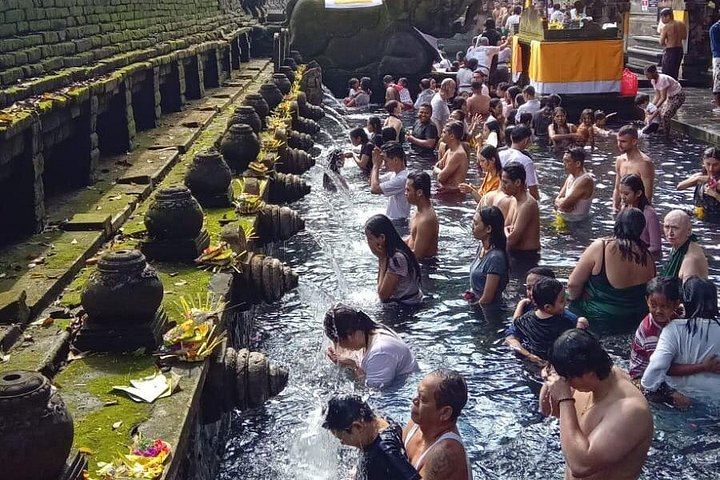Private Ubud Tour: Ulu Petanu Waterfall, Tirta Empul, Monkey Forest and Swing (7/12)