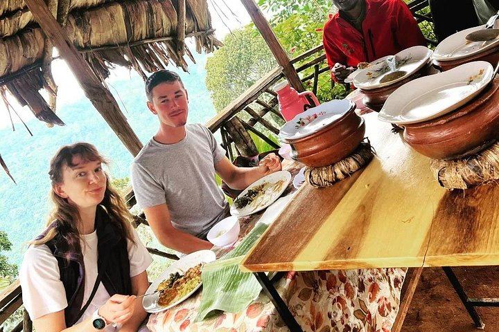 Materuni Waterfall, Chimbo Point Coffee Ceremony and Local Lunch from Moshi (11/12)