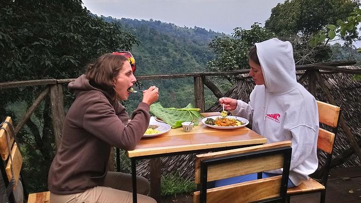 Materuni Waterfall, Chimbo Point Coffee Ceremony and Local Lunch from Moshi (4/12)