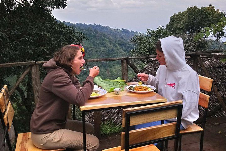 Materuni Waterfall, Chimbo Point Coffee Ceremony and Local Lunch from Moshi (4/12)