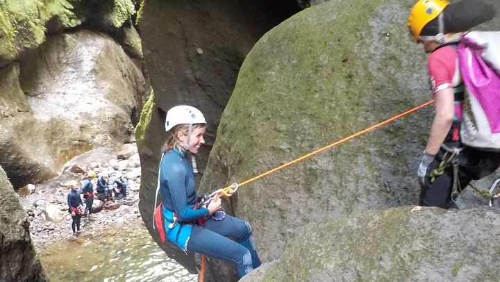 Small-Group Canyoning in Dominica with a Qualified Guide, Beginners to Athletes (4/12)