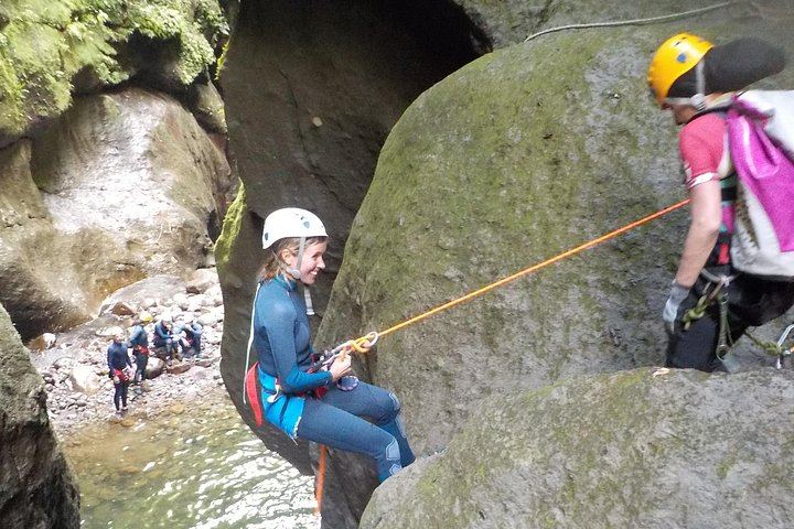 Small-Group Canyoning in Dominica with a Qualified Guide, Beginners to Athletes (4/12)