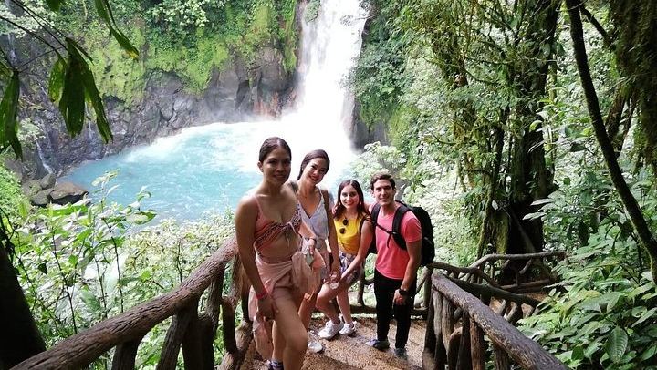 Rio Celeste Hike to Los Teñideros, Waterfall and River Swim at Don Alexis Farm (3/12)
