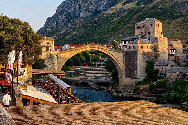 Private Transfer Dubrovnik to Split via Ston, Pocitelj, Mostar and Kravica Falls, Up to 7 (8/11)
