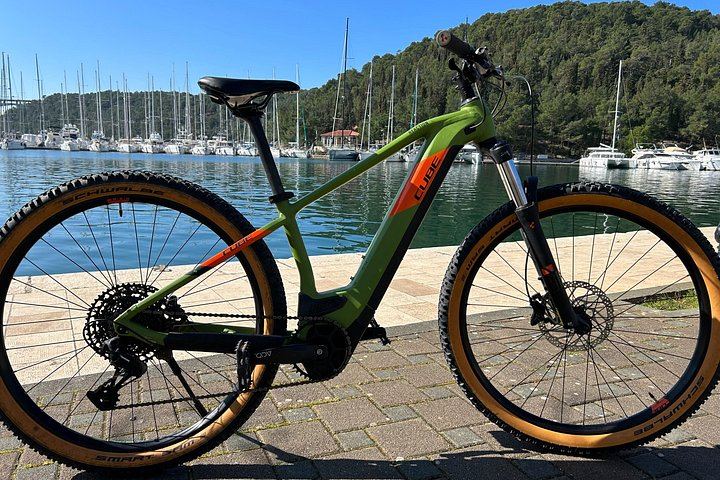 Krka National Park E-Bike Rental at Skradin with Helmet, Map, Lock and GPS Tag (1/6)
