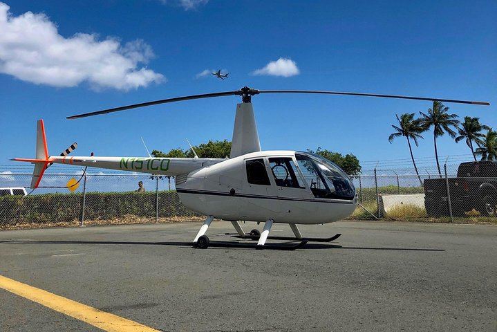 Kauai Private Doors-Off Helicopter Flight to Jurassic Falls, Waimea Canyon, Napali Coast (5/12)