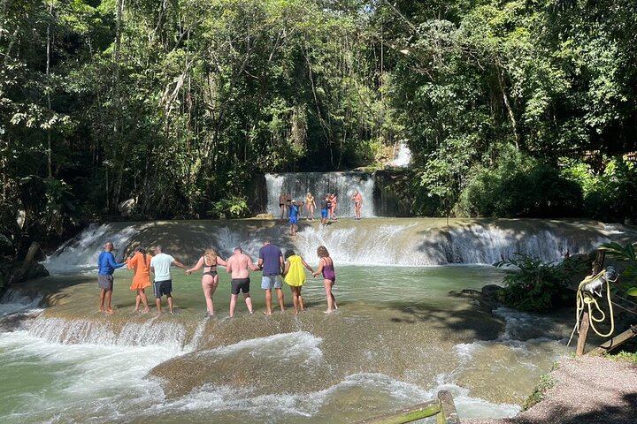 YS Falls, Black River Safari and Pelican Bar Day from Negril with Lunch Included (2/12)