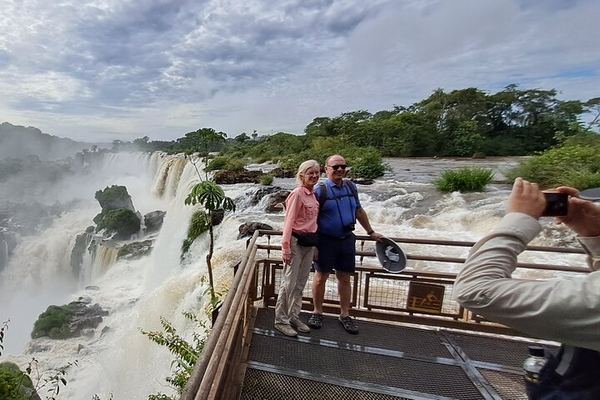 Iguazu Falls Argentine Side Guided Day Trip by Minivan from Foz do Iguacu