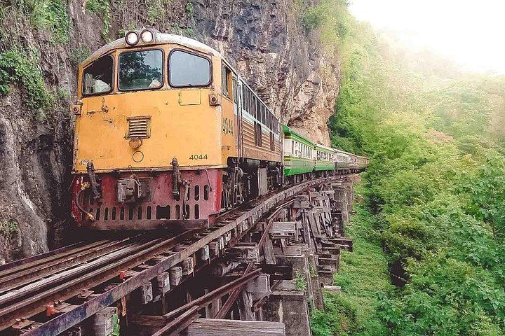 Private Hellfire Pass, Death Railway Walk and Erawan Falls Day Tour from Bangkok (8/8)