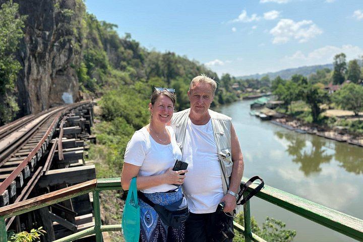 Erawan Falls, Hellfire Pass and Death Railway Train Day Tour from Kanchanaburi (10/12)