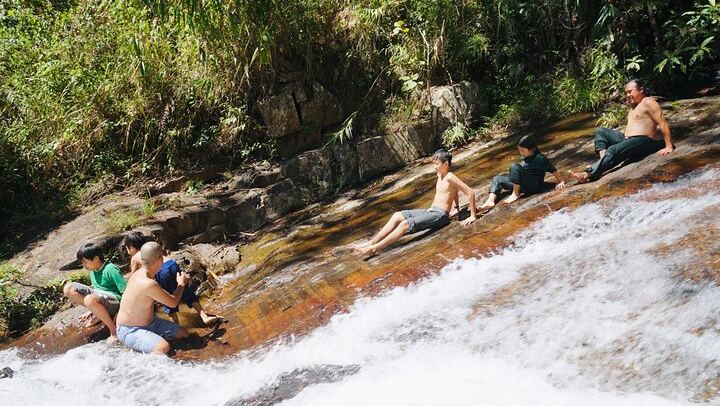 Twin Beans Farm Trek: Hidden Waterfall and Sturgeon Farm with Seven Dog Guides (1/8)