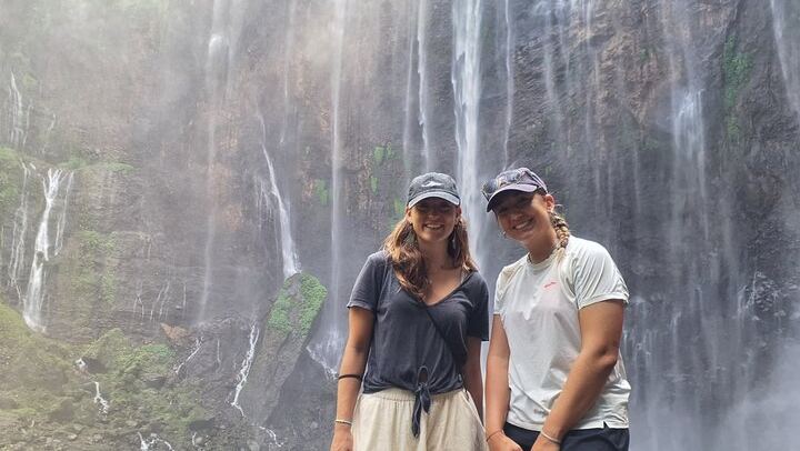 Tumpak Sewu Waterfall Hiking Day Trip from Malang with Guide, Car and Entry Ticket (1/5)