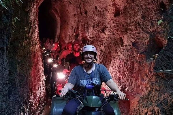 Kuber ATV Ubud Ride with 500m Cave, Waterfall, Plantation and Lunch