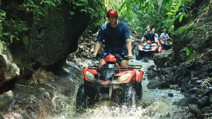Ubud ATV Quad Ride with Gorilla Statue, Tunnel, Waterfall and Lunch (2/11)