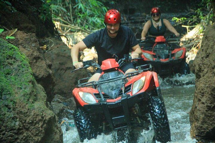 Ubud ATV Quad Ride with Gorilla Statue, Tunnel, Waterfall and Lunch (1/11)
