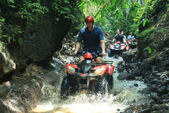 Ubud ATV Quad Ride with Gorilla Statue, Tunnel, Waterfall and Lunch (2/11)