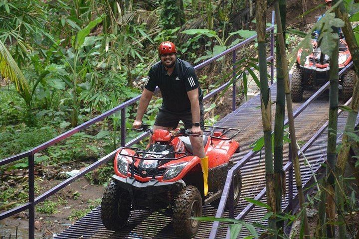 Ubud ATV Quad Ride with Gorilla Statue, Tunnel, Waterfall and Lunch (9/11)