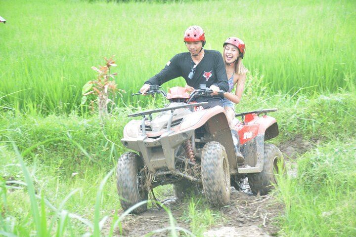 Ubud ATV Quad Ride with Gorilla Statue, Tunnel, Waterfall and Lunch (6/11)