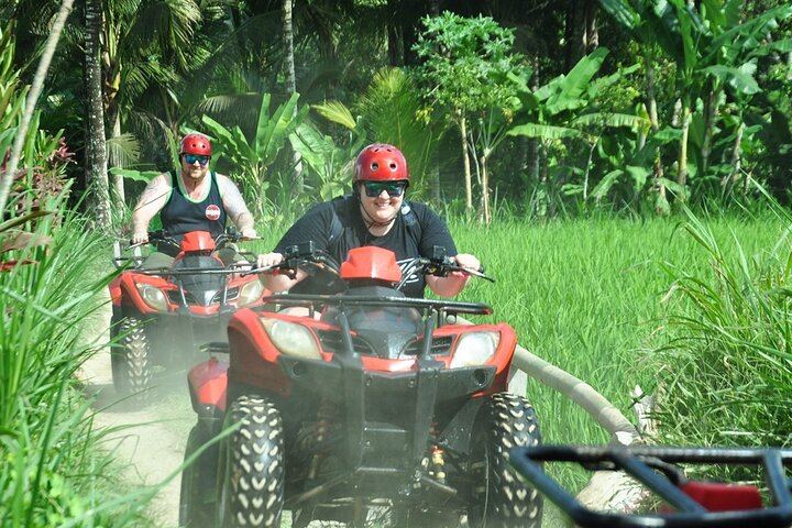 Ubud ATV Quad Ride with Gorilla Statue, Tunnel, Waterfall and Lunch (5/11)