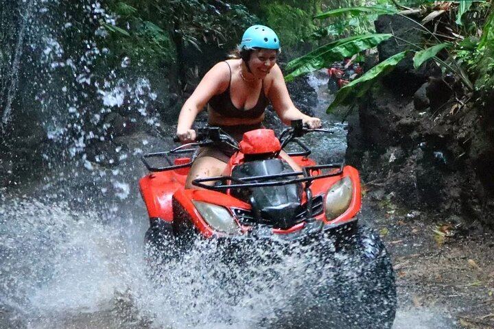 Ubud ATV Quad Ride with Gorilla Statue, Tunnel, Waterfall and Lunch (3/11)