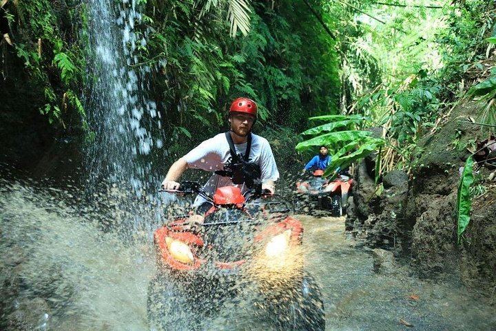 Ubud ATV Quad Ride with Gorilla Statue, Tunnel, Waterfall and Lunch (11/11)