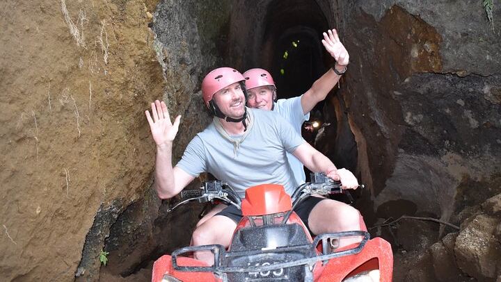 Ubud ATV Quad Bike Ride Through Underground Tunnel and Waterfall Plunge Pool (2/12)
