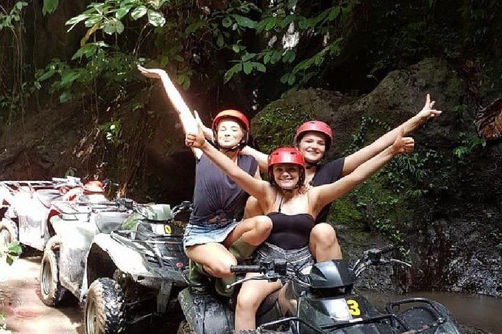Ubud ATV Quad Bike Ride Through Underground Tunnel and Waterfall Plunge Pool (1/12)