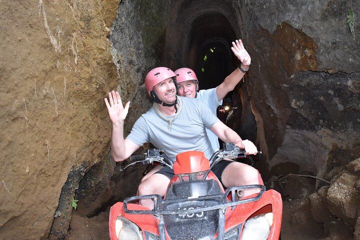 Ubud ATV Quad Bike Ride Through Underground Tunnel and Waterfall Plunge Pool (2/12)