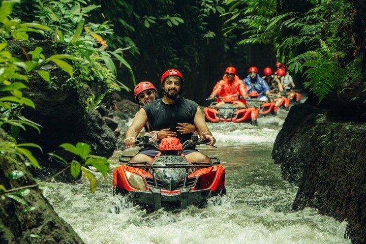Ubud ATV Quad Bike Ride Through Underground Tunnel and Waterfall Plunge Pool (3/12)