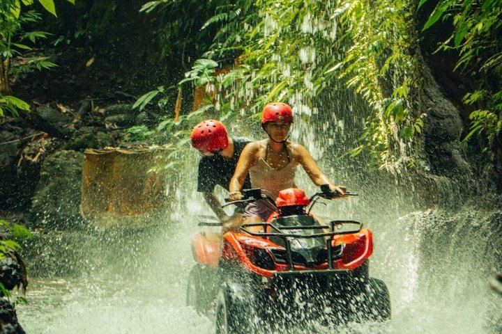 Ubud ATV Quad Bike Ride Through Underground Tunnel and Waterfall Plunge Pool (4/12)