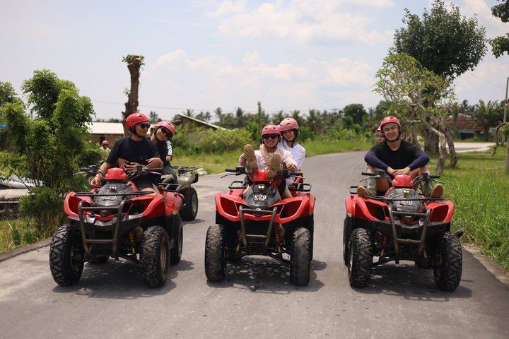Ubud ATV Quad Bike Ride Through Underground Tunnel and Waterfall Plunge Pool (8/12)