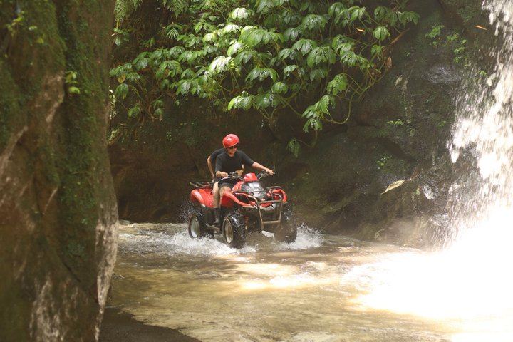 Ubud ATV Quad Bike Ride Through Underground Tunnel and Waterfall Plunge Pool (9/12)