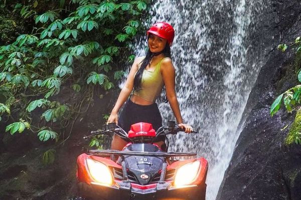 Kuber ATV Ubud Quad Ride with 400m Cave, River, Waterfall and Mud Zone