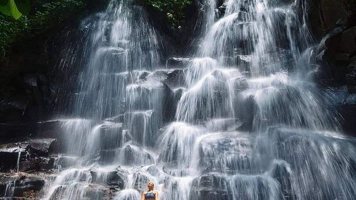 Ubud Guided Day with Hotel Pickup: Waterfalls, Holy Spring Temple, Aloha Swing (3/7)