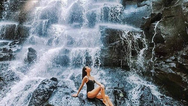 Ubud Guided Day with Hotel Pickup: Waterfalls, Holy Spring Temple, Aloha Swing (4/7)