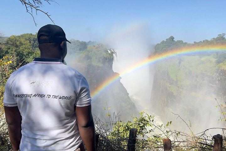Victoria Falls Day Trip from Kasane, Zambian Side then Zimbabwe, Border Help (12/12)