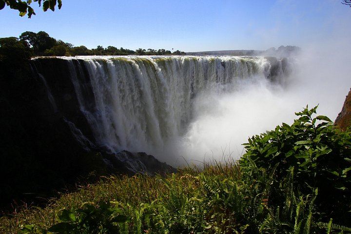 Victoria Falls Guided Tour of Main Falls and Rainforest Trails in English or French (1/7)