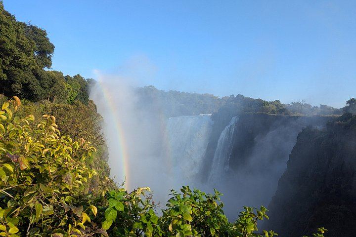 Victoria Falls Two Hour Guided Walk to Danger Point and Rainbow Falls with Pickup (6/12)