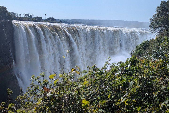 Victoria Falls Two Hour Guided Walk to Danger Point and Rainbow Falls with Pickup (11/12)