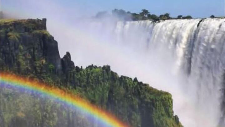 Victoria Falls Private Guided Tour of Both Sides with Big Tree and Livingstone Market (2/12)