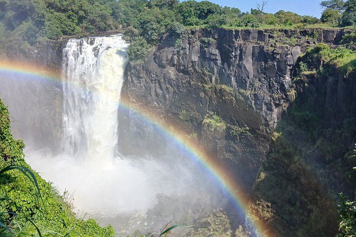 Victoria Falls Private Guided Tour of Both Sides with Big Tree and Livingstone Market (7/12)
