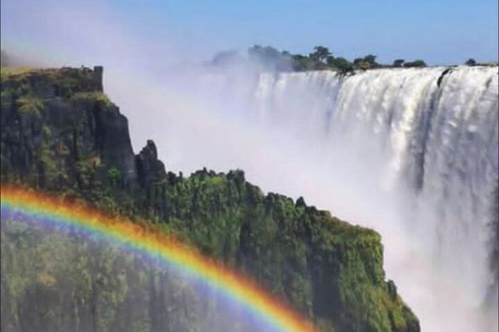 Victoria Falls Private Guided Tour of Both Sides with Big Tree and Livingstone Market (2/12)