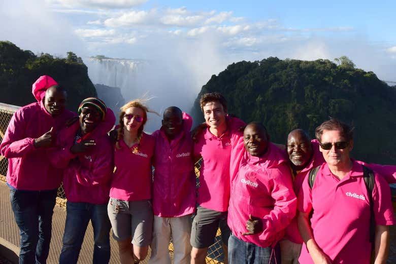 Victoria Falls Private Tour with Hotel Pickup, Zimbabwe and Zambia Viewpoints (1/4)