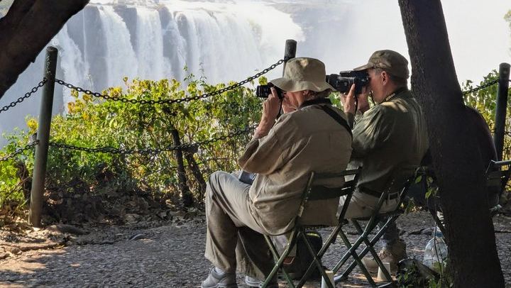 Victoria Falls Zimbabwe Side Guided Walk for up to Two Guests with Pickup (1/12)