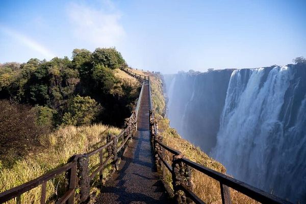 Victoria Falls Expert Guided Walk, Zimbabwe and Zambia Sides, Big Tree Stop
