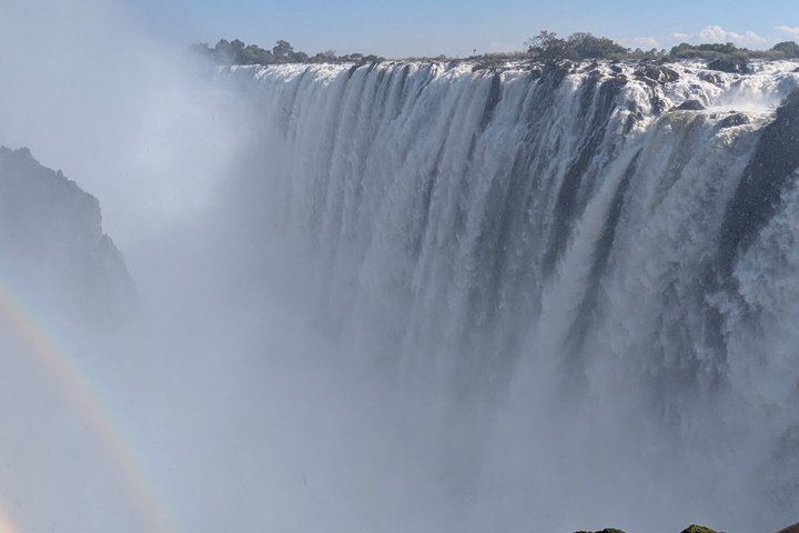 Victoria Falls Expert Guided Walk, Zimbabwe and Zambia Sides, Big Tree Stop (12/12)