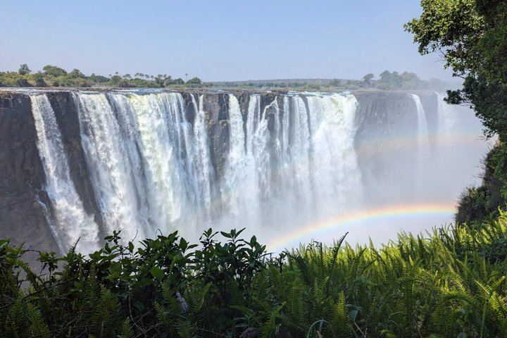 Victoria Falls Zimbabwe Side Guided Walk for up to Two Guests with Pickup (11/12)