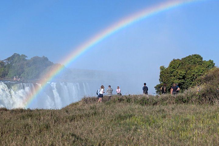 Victoria Falls Zimbabwe Side Guided Walk for up to Two Guests with Pickup (7/12)